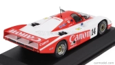 Edicola Porsche 956 2.6l Twin Turbo Team Richard Lloyd Racing N 14 2nd 24h Le Mans 1985 Jonathan Palmer - James Weaver - Richard Lloyd 1:43 Bílá Červená