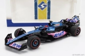 Solido Alpine F1  A523 Team Bwt Alpine N 31 3rd Monaco Gp 2023 Esteban Ocon 1:18 Modrá Růžová