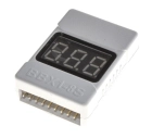LiPo alarm 2–8S – zvuková signalizácia a merač napätia