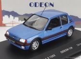 Odeon Peugeot 205 Gti 1.9 1988 1:43 Light Blue Met