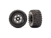 Traxxas koleso 2.8", pneu Maxx All-Terrain, disk čierny (2)
