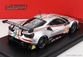Looksmart Ferrari 488 Gte Evo 3.9l Turbo V8 Team Af Corse N 54 1:43, stříbrná