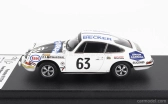 Trofeu Porsche 911t Coupe Team Marcel Martin N 63 24h Le Mans 1969 Rene Mazzia - Pierre Mauroy 1:43 Biela čierna