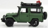 Motor-max Toyota Fj40 Land Cruiser Hard-top Closed Off Road Version 1980 1:24 Matná Zelená Černá
