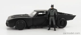 Jada Batman Batmobil s figúrkou 2022 - The Batman Movie 1:24 Matt Black