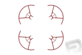 DJI Tello Iron Man - ochranné oblouky