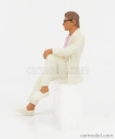 Figúrky v mierke Kk Sunny Sitting For Ferrari 365 Gtb Daytona Spider Open 1969 1:18 White Pink