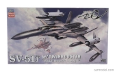 Hasegawa Tv series Sv-51y Twinbooster Fighter Airplane Macross Zero 1:72 /