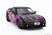 Solido Mazda Rx-7 (fd3rs) Works Itasha Club Coupe 1999 1:18 Black Fucsia