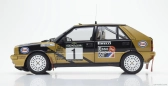 Kyosho Lancia Delta Hf Integrale 4wd Team Esso N 1 Winner Rally Piancavallo 1987 Fabrizio Tabaton - Luciano Tedeschini 1:18 Černé Zlato