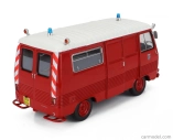 Edicola Peugeot J7 Van Fire Engine 1969 1:43 Červená biela