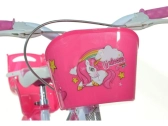 DINO Bikes - Detský 14" bicykel Unicorn so sedadlom