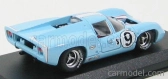 Najlepší model Lola T70 Coupe N 9 Sebring 1968 Patrick - Jordan 1:43 Light Blue