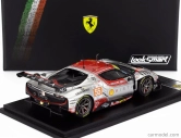 Looksmart Ferrari 296 Gt3 3.0l Turbo V6 Team Vista Af Corse N 55 24h Le Mans 2024 Alessio Rovera - Francois Heriau - Simon Mann 1:43 Silver Red