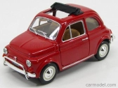 Bburago Fiat 500l Open Roof 1968 1:24 Red