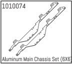 HBP240097 - (1010074) Aluminum Main Chassis Set (6X6)