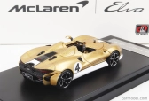 Lcd-model Mclaren Elva 2020 1:64 Šampaňské Bílé