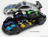 Majorette Porsche 911 991 Gt3 Rs Coupe Polizei 2013 + 911 Gt3 Rs 1/64 Scale 1:16 Stříbrná Modrá