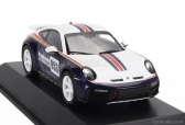 Spark-model Porsche 911 992 N 953 Rally Dakar Roughroads Design Paket Coupe 2023 1:43 Bílá Modrá