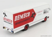 Edicola Berliet Gbk75 Truck Demeco 1967 1:43 Bielo-červená