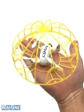 RC dron v klietke Photon Spirit, žltá