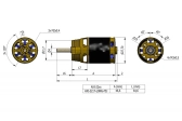 Bezkartáčový motor AXI 2217/12 V3 LONG F5J