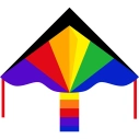 Létající drak Ecoline Simple Flyer Rainbow