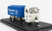 Autocult Piaggio Ape Pentaro Renntransporter Messerschmitt 1948 1:43 Biela modrá