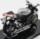 Edicola Aprilia Rsv 1000r 2010 - Škoda Zobrazovací box 1:24 strieborná čierna