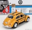 Motor-max Volkswagen Beetle Airport Follow Me Service Car 1968 1:24 Žlutá Černá