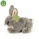 Rappa Plyšový králik tmavosivý ležiaci 17 cm ECO-FRIENDLY