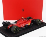 Bbr-models Ferrari F1  Sf-23 Team Scuderia Ferrari N 55 Belgium Spa Gp 2023 Carlos Sainz - Con Vetrina - With Showcase 1:18 Červená Černá