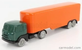 Officina-942 Fiat 682 T2 Truck Semirimorchio Furgonato 1955 1:76 Zelená oranžová