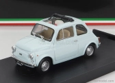 Brumm Fiat 500r Tetto Aperto 1972 1:43 Azzurro Chiaro