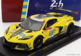 Spark-model Chevrolet Corvette C8.r 5.5l V8 Team Corvette Racing N 64 24h Le Mans 2022 T.milner - N.tandy - A.sims 1:43 Yellow