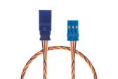 Prodlužovací kabel 750mm, JR 0,25qmm kroucený silikonkabel, 1 ks.