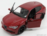Bburago Alfa Romeo Stelvio 1:24 červená