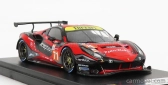 Looksmart Ferrari 488 Gte Evo 3.9l Turbo V8 Team Inception Racing N 71 1:43, červená