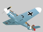 Messerschmitt Bf-109F elektro, 0218, ALFA MODEL