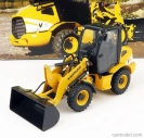 Ros-model Yanmar V8 Ruspa Gommata - Tractor Scraper 1:32 Žlutá Šedá