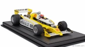 Gp-replicas Renault F1 Rs10 Team Renault Elf N 15 Pole Position And Winner France Gp (with Pilot Figure) 1979 Jean Pierre Jabouille - Con Vetrina - With Showcase 1:18 Žlutá Bílá