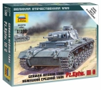Zvezda Snap Kit - Panzer III (1:100)