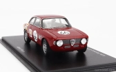 Spark-model Alfa romeo Giulia Gta Team Hong Kong N 66 Singapore Gp 1967 Albert Poon 1:43 Červená