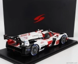Spark-model Toyota Gr010 3.5l V6 Twin Turbo Hybrid Team Gazoo Racing N 7 24h Le Mans 2023 Mike Conway - Kamui Kobayashi - Jose Maria Lopez 1:18 Biela červená