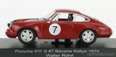 Cmr Porsche 911s N 7 Rally Bavaria 1970 W.rohrl 1:43 Bordeaux Black