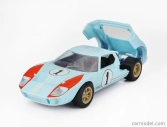 Norev Ford usa Gt40 Mkii 7.0l V8 Team Shelby American Inc. N 1 2. (ale naozaj víťaz) 24h Le Mans 1966 K.miles - D.hulme 1:43 Svetlomodrá