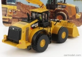 Dm-models Caterpillar Cat982m Ruspa Gommata - Scraper Tractor Wheel Loader 1:50 Žlutá Černá