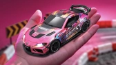 Toyota Supra Drift/Race 1:43 4WD RTR pink