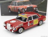 Werk83 Mercedes benz 300 Sel 6.8 Team Mercedes Amg N 1 24h Nurburgring 1972 Hans Heyer - Thomas Betzler 1:18 Red