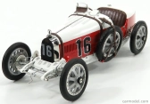 Cmc Bugatti T35 N 16 Nation Colour Project Monaco 1924 1:18 červená biela